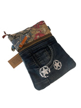 Load image into Gallery viewer, MINI RECYCLED DENIM SHOULDER BAG