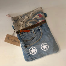 Load image into Gallery viewer, MINI RECYCLED DENIM SHOULDER BAG