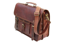 Load image into Gallery viewer, THOR LEATHER SATCHEL, XL (16")