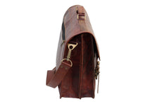 Load image into Gallery viewer, THOR LEATHER SATCHEL, XL (16")