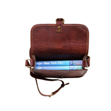 Load image into Gallery viewer, KAI, LEATHER SHOULDER BAG, SMALL (9")