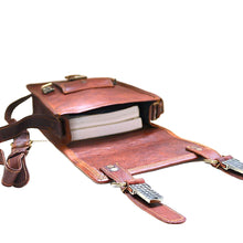 Load image into Gallery viewer, APOLLO, LEATHER SATCHEL, SMALL (9")