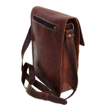Load image into Gallery viewer, APOLLO, TALL LEATHER SATCHEL, MEDIUM (11")
