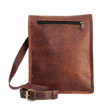 Load image into Gallery viewer, APOLLO, TALL LEATHER SATCHEL, MEDIUM (11")
