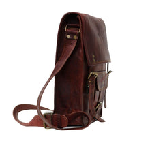 Load image into Gallery viewer, APOLLO, TALL LEATHER SATCHEL, A4 (13")