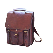 Load image into Gallery viewer, ATLAS, LEATHER BACKPACK, A4 (13")