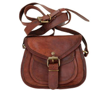 Load image into Gallery viewer, MINI EPONA, LEATHER SADDLE SHOULDER BAG