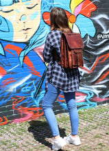 Load image into Gallery viewer, ATLAS, LEATHER BACKPACK, LARGE (15")