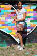 Load image into Gallery viewer, APOLLO, TALL LEATHER SATCHEL, SMALL (9")