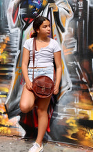 Load image into Gallery viewer, ROUND ZIP BAG THALIA, SMALL