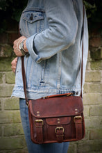 Load image into Gallery viewer, PAX, LEATHER SATCHEL, SMALL (9")