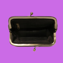 Load image into Gallery viewer, NOX CLICK PURSE, LEOPARD & BLACK LEATHER