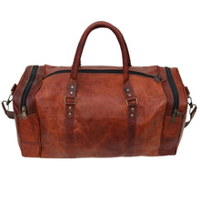 Load image into Gallery viewer, MARCO POLO, LEATHER HOLDALL/TRAVEL BAG, XL