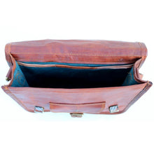 Load image into Gallery viewer, PAX, LEATHER SATCHEL, MEIDUM (11")