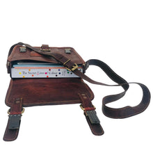 Load image into Gallery viewer, PAX, LEATHER SATCHEL, SMALL ( 9")