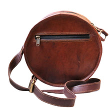 Load image into Gallery viewer, THALIA, ROUND LEATHER SHOULDER BAG, SMALL