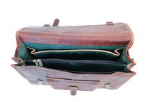Load image into Gallery viewer, THOR LEATHER SATCHEL, XL (16")