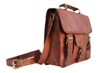 Load image into Gallery viewer, PAX, LEATHER SATCHEL, MEDIUM (11")