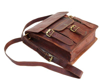 Load image into Gallery viewer, APOLLO, TALL LEATHER SATCHEL, MEDIUM (11")