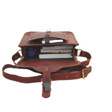 Load image into Gallery viewer, ZEPHYR, LEATHER SHOULDER BAG, MEDIUM (11")