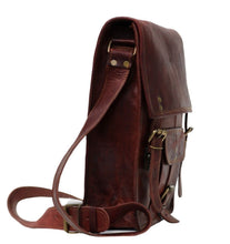 Load image into Gallery viewer, APOLLO, TALL LEATHER SATCHEL, A4 (13")