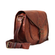 Load image into Gallery viewer, EPONA, LEATHER SADDLE BAG, LARGE