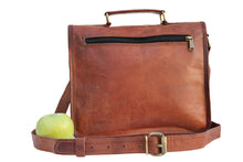 Load image into Gallery viewer, PAX, LEATHER SATCHEL, MEDIUM (11")