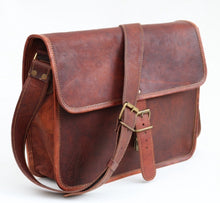 Load image into Gallery viewer, KAI, LEATHER SHOULDER BAG, A4 (13")
