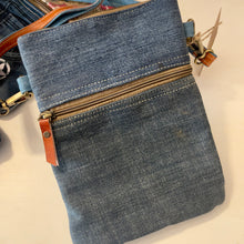Load image into Gallery viewer, MINI RECYCLED DENIM SHOULDER BAG
