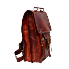 Load image into Gallery viewer, ATLAS,  LEATHER BACKPACK, LARGE (15")

