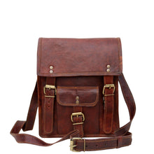 Load image into Gallery viewer, APOLLO, TALL LEATHER SATCHEL, MEDIUM (11")
