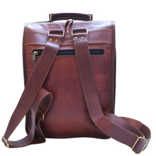 Load image into Gallery viewer, ATLAS, LEATHER BACKPACK, A4 (13")
