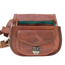 Load image into Gallery viewer, MINI EPONA, LEATHER SADDLE SHOULDER BAG
