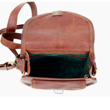 Load image into Gallery viewer, MINI EPONA, LEATHER SADDLE SHOULDER BAG

