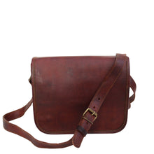 Load image into Gallery viewer, SAGA, LEATHER MESSANGER BAG, SMALL ( 9")
