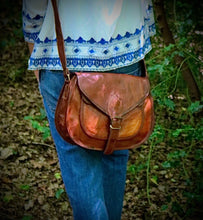 Load image into Gallery viewer, EPONA, LEATHER SADDLE BAG, LARGE
