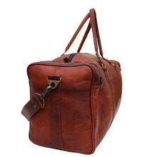 Load image into Gallery viewer, MARCO POLO, LEATHER HOLDALL/TRAVEL BAG, XL
