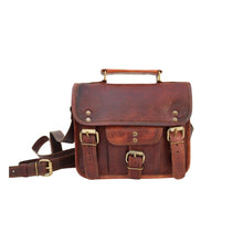 Load image into Gallery viewer, PAX, LEATHER SATCHEL, SMALL ( 9")
