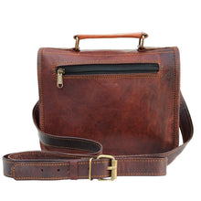 Load image into Gallery viewer, PAX, LEATHER SATCHEL, SMALL ( 9")
