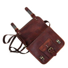 Load image into Gallery viewer, PAX,  LEATHER SATCHEL,  SMALL (9")
