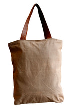 Load image into Gallery viewer, PARIS, KHAKI ARMY SURPLUS CANVAS SHOPPER
