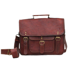 Load image into Gallery viewer, THOR LEATHER SATCHEL,  A4 (13")
