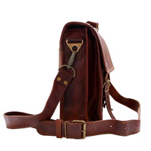 Load image into Gallery viewer, THOR LEATHER SATCHEL, LARGE (15")
