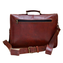 Load image into Gallery viewer, THOR LEATHER SATCHEL, LARGE (15")
