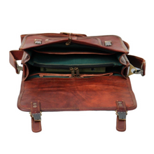 Load image into Gallery viewer, THOR,  LEATHER SATCHEL A4 (13")
