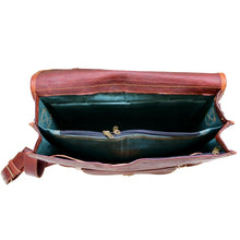 Load image into Gallery viewer, THOR LEATHER SATCHEL, LARGE (15")
