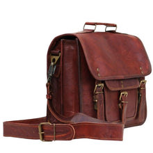 Load image into Gallery viewer, THOR,  LEATHER SATCHEL A4 (13")
