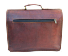 Load image into Gallery viewer, THOR NATURAL LEATHER SATHCEL, XL (16")

