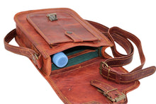 Load image into Gallery viewer, ZEPHYR, LEATHER SHOULDER BAG, SMALL (9")
