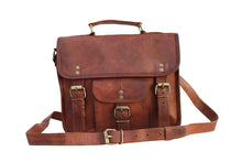 Load image into Gallery viewer, PAX, LEATHER SATCHEL, MEDIUM (11")
